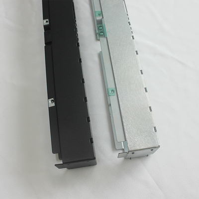 Black ODM Sheet Metal Electronic Enclosures , Polishing Aluminum Extrusion Housing